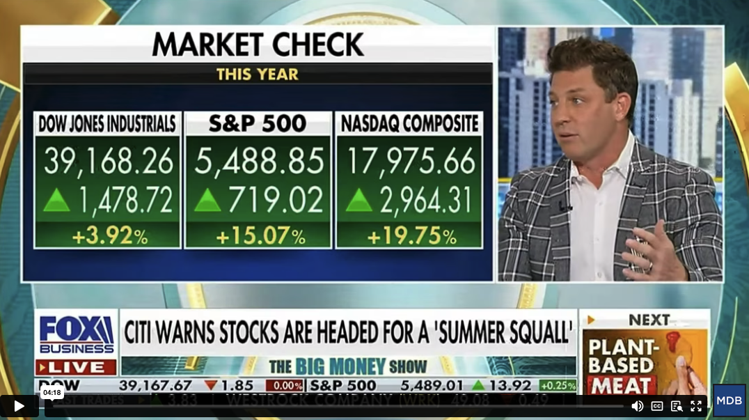 Summer Squall for Stocks?